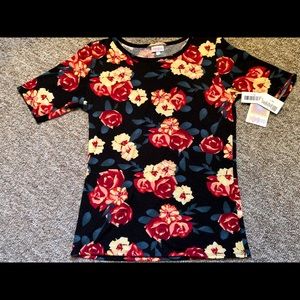 LuLaRoe floral GiGi top